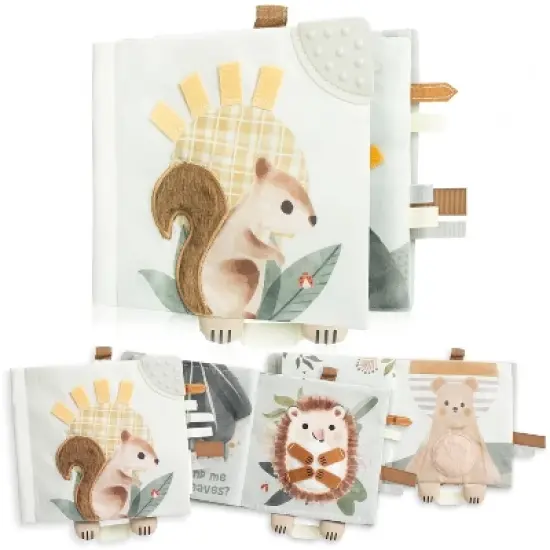Soft Baby Book with Touch and Feel Pages - The Perfect Christmas Toy for Baby Showers Or as a Newborn / Infant Gift image {3}