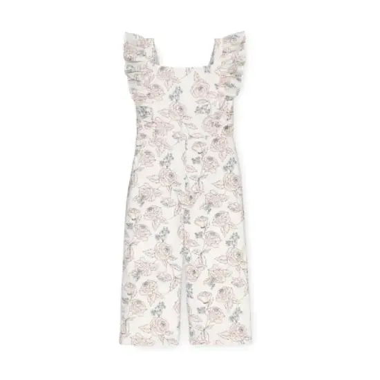Hope & Henry Girls' Flutter Sleeve Jumpsuit, Kids image {7}