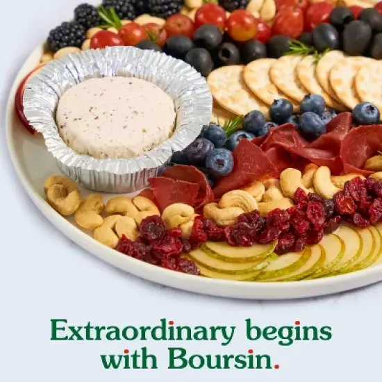 Boursin Black Truffle and Sea Salt Cheese Spread - 5.3oz image {6}