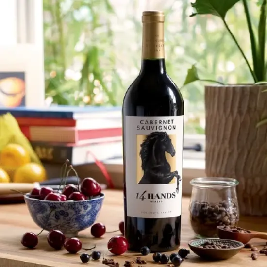 14 Hands Cabernet Sauvignon Red Wine - 750ml Bottle image {6}