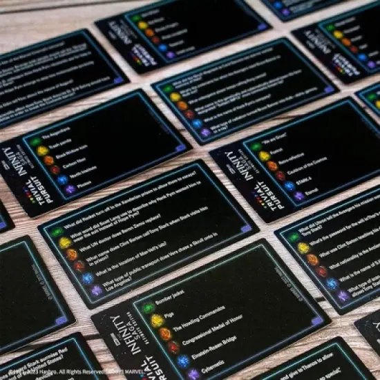 USAopoly Marvel The Infinity Saga Trivial Pursuit Board Game image {4}