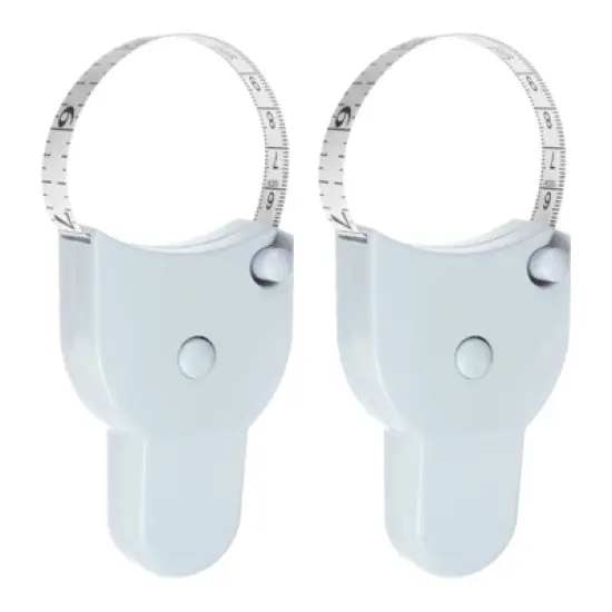 Unique Bargains Dual Side Automatic Retractable Tape Rulers and Measuring Tools 60 Inch/150cm 2 Pcs image {4}