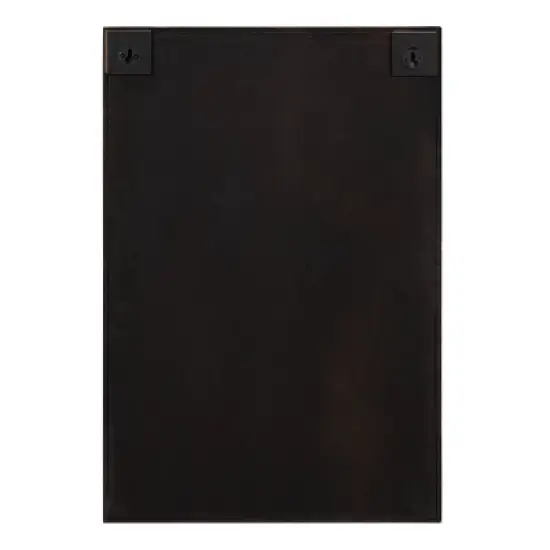 Megara Decorative Wooden Wall Hanging Curio Cabinet Rustic Brown - Kate & Laurel All Things Decor image {4}