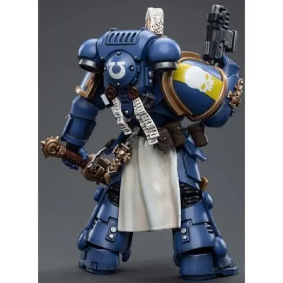 Ultramarines Primaris Company Champion Brother Parnaeus 1/18 Scale | Warhammer 40K | Joy Toy Action figures image {3}