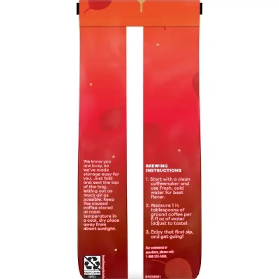 Dunkin' Donuts Apple Cider Donut Flavored Medium Roast Ground Coffee - 11oz image {1}