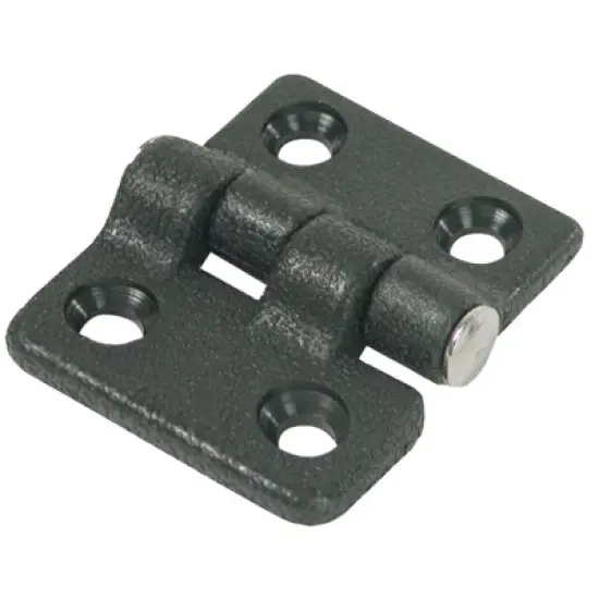 Whitecap Black Nylon Butt Hinge - Boat Equipment and Parts - Model S3034. image {1}