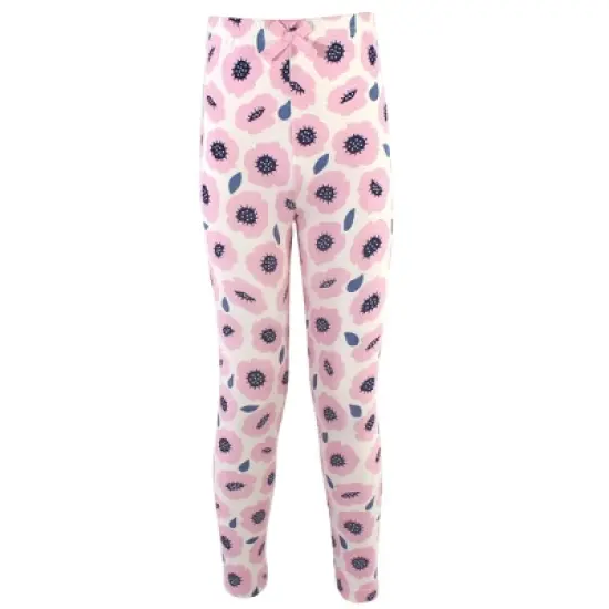 Touched by Nature Baby, Toddler, Big Kids and Youth Girl Organic Cotton Leggings 4pk, Blossom image {4}