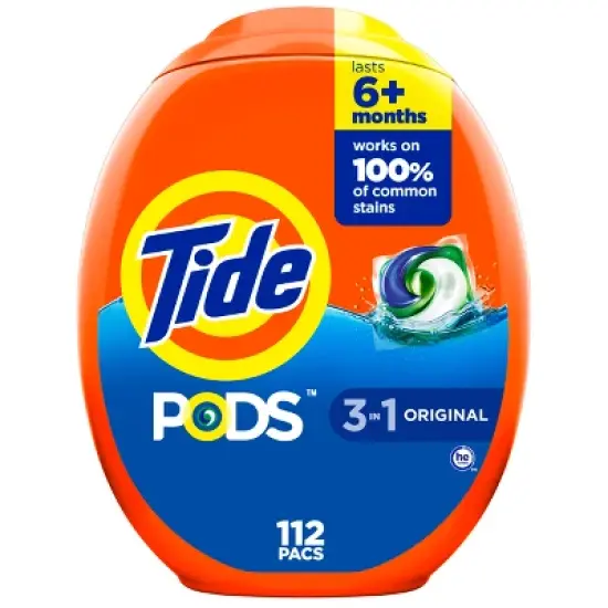 Tide Pods Laundry Detergent Pacs - Original image {12}