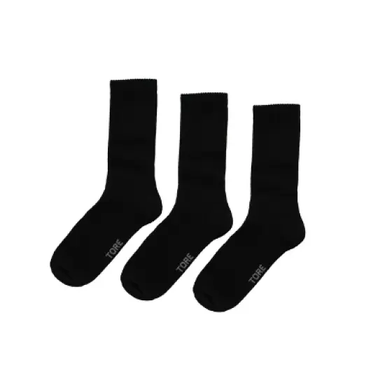 TORE Totally Recycled Men's Athletic Crew Socks 3pk - 7-12 image {3}