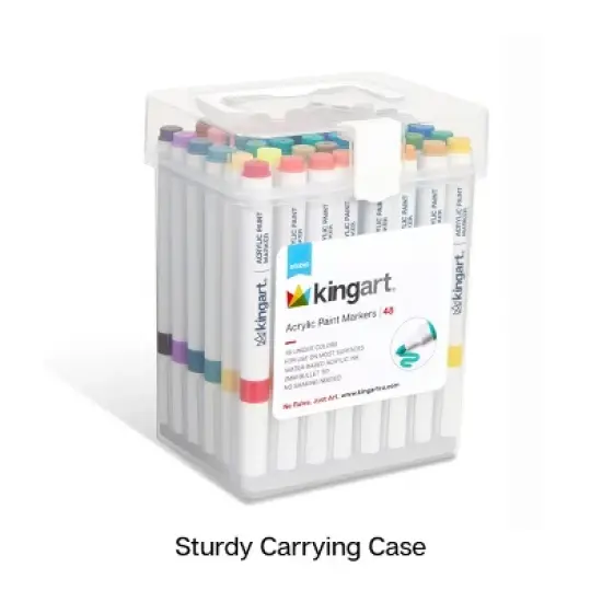 KINGART Acrylic Paint Markers 48 Colors image {7}