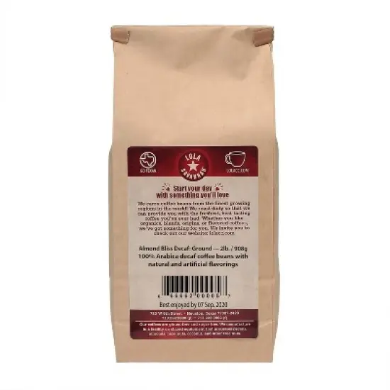 Lola Savannah Almond Bliss Ground Decaf Coffee - 32oz image {2}