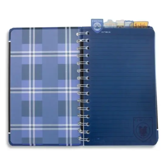 Silver Buffalo Gilmore Girls Chilton Academy 5-Tab Spiral Notebook With 75 Sheets | 5 x 8 Inch image {1}
