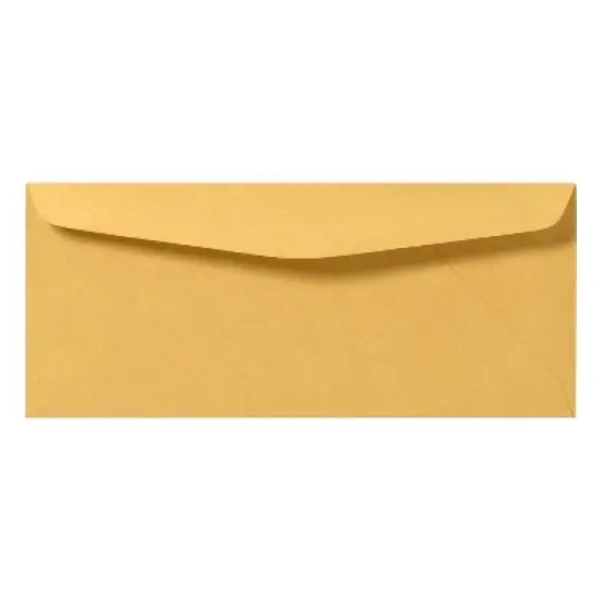 LUX Self Seal #12 Business Envelope 4 3/4" x 11" Brown Kraft 50/Pack (66456-50) image {1}