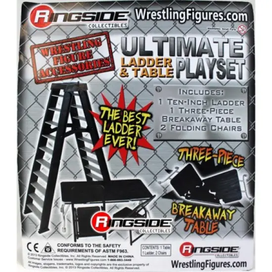 Ultimate Ladder & Table Playset Black image {2}