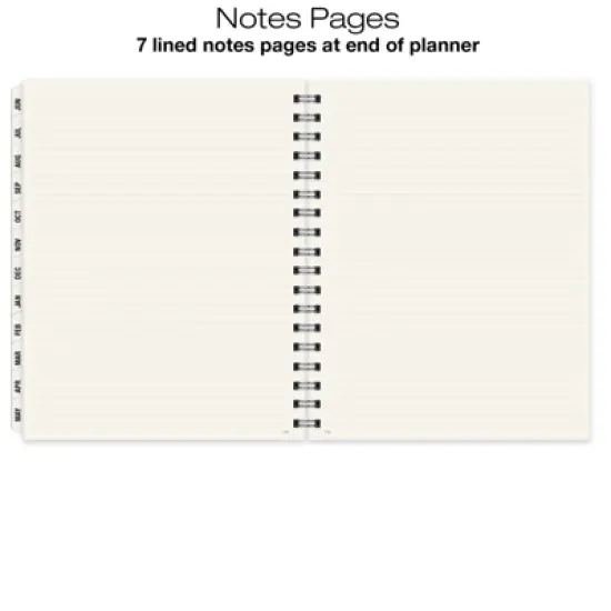 Global Printed Products Essential Monthly & Weekly Planner 8.5" x 11" AY 2025-2026 image {4}