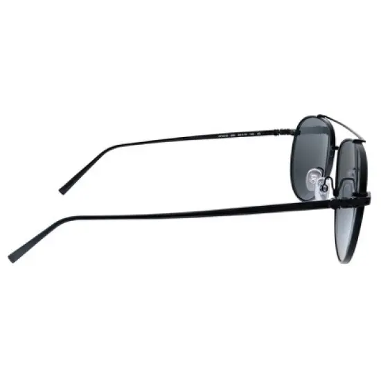 Salvatore Ferragamo SF 201S 002 Unisex Aviator Sunglasses Black 60mm image {2}