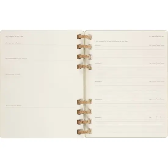 Moleskine 2024 Weekly Planner Spiral XL 10"x7.55" Kiwi image {11}