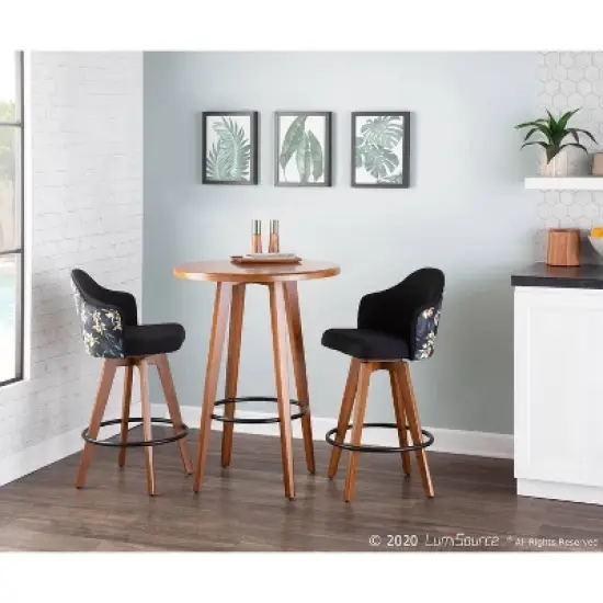 Set of 2 Ahoy Height Barstools - LumiSource image {8}
