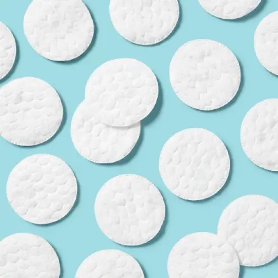 Basic Cotton Rounds Nail Polish and Makeup Remover Pads - 300ct/3pk - up&up&trade; image {1}