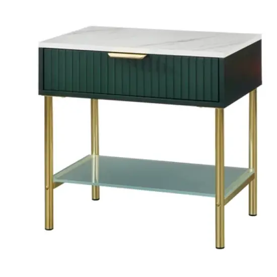 Valen Channel Front End Table with Drawer - Lifestorey image {6}