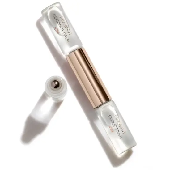 MIX:BAR Coconut Palm & Cloud Musk Roll-On Perfume Duo -  Travel Size Fragrance Set, 0.34 fl oz image {3}