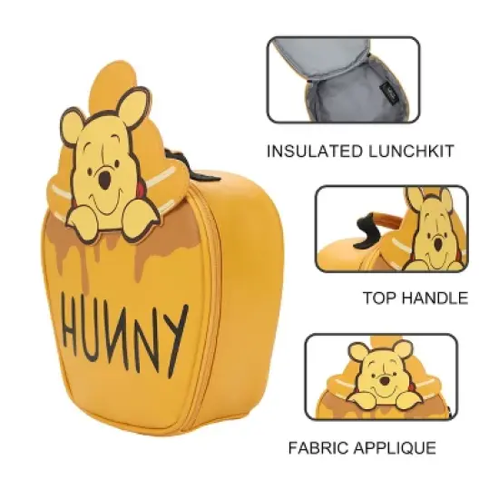 Winnie the Pooh Hunny Jar 9" Lunch Box image {3}