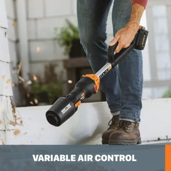 Worx WG543 20V Power Share LEAFJET Cordless Leaf Blower with Brushless Motor image {3}
