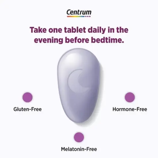 Centrum Menopause Support Restful Sleep Vitamin Tablets - 28ct image {7}