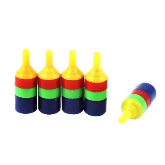 Unique Bargains Plastic Coated Airstone Diffuser Air Curtain for Aquarium Tank 0.6" x 1.7" 5 Pcs image {3}