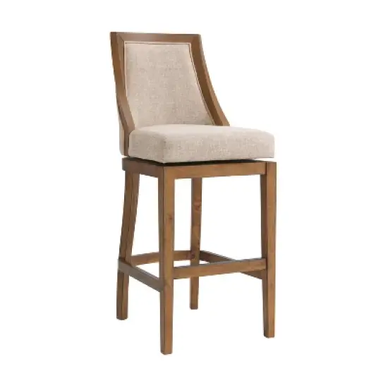 Ellie Bar Height Stool with Back - Alaterre Furniture image {9}