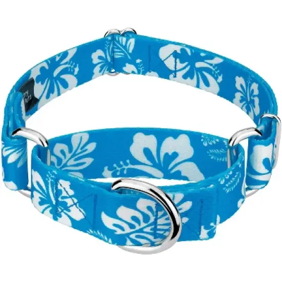 Country Brook Design - Blue Hawaiian Martingale Dog Collar image {5}