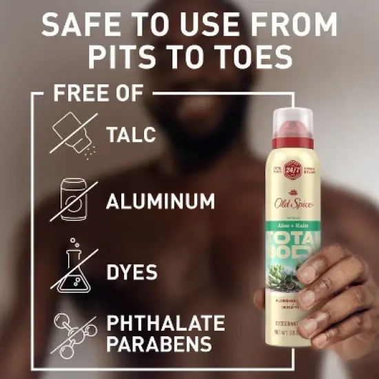 Old Spice Whole Body Deodorant Spray - Aloe and Rain - 3.5oz image {4}