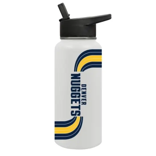 NBA Denver Nuggets Retro Wave Thirst Water Bottle - 32oz image {1}