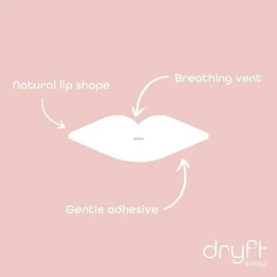 Dryft Sleep Mouth Tape- 30 pack image {4}
