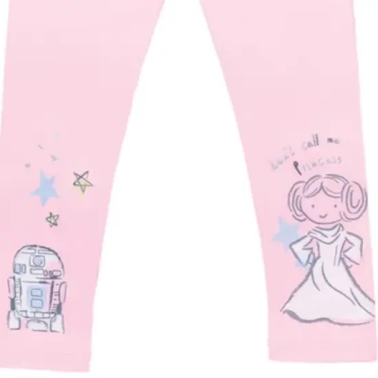 Star Wars C-3PO Princess Leia Chewbacca 3 Pack Leggings  image {6}