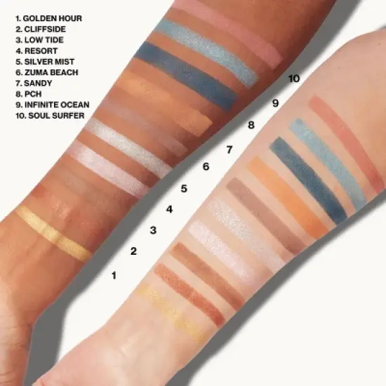 Pacifica Malibu Eye Shadows Palette - 0.2oz image {6}