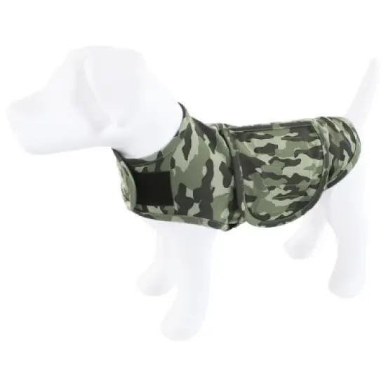 Luvable Friends Pet Thunder Anxiety Jacket, Camo image {4}