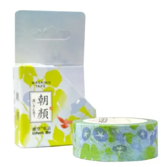 Wrapables Flowers and Greens Washi Masking Tape image {9}