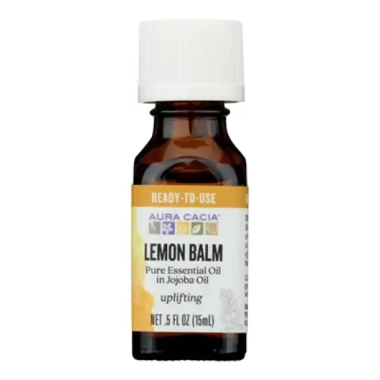 Aura Cacia - Precious Essentials - Lemon Balm - 0.5 fl oz image {2}