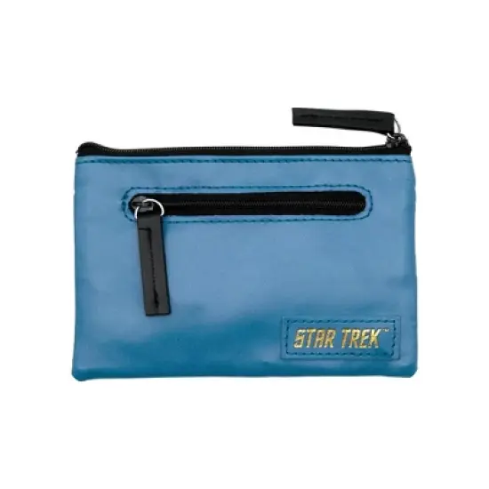 Crowded Coop, LLC Star Trek Blue Uniform Coin Purse image {1}