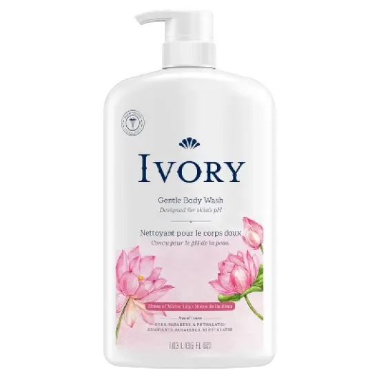 Ivory Mild & Gentle Body Wash - Water Lily Scent - 35 fl oz image {7}