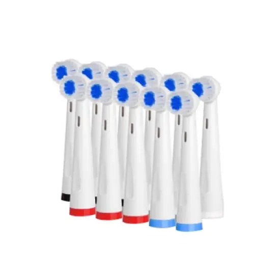Pursonic Oscilatting electric Rechargeable Toothbrush W/ BONUS 12 Brusheads 2 Tongue cleaners, 2 interdental brush heads and 2 floss holders image {4}