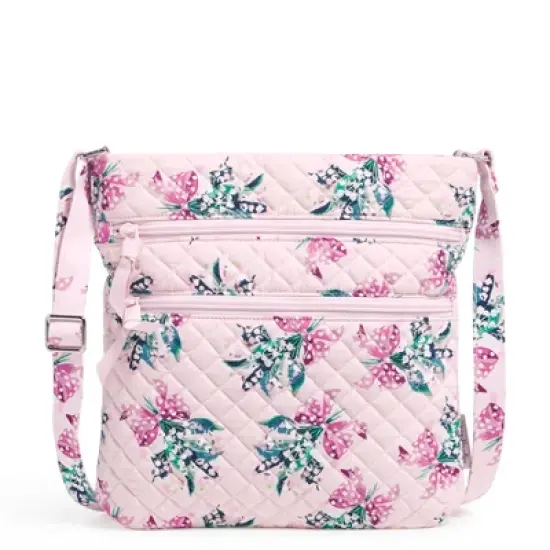 Vera Bradley Women's  Cotton Triple Zip Hipster Crossbody Bag image {5}