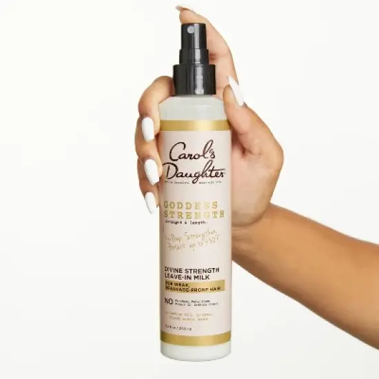 Carol's Daughter Goddess Strength Leave in Conditioner Milk with Castor Oil for Breakage Prone Hair - 8.5 fl oz image {4}