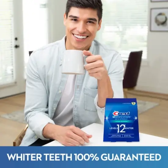 Crest 3D Whitestrips Professional White At-home Teeth Whitening Kit - 10 Treatments image {2}