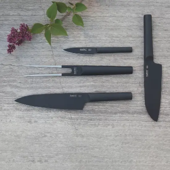 BergHOFF Ron 3.25" Stainless Steel Paring Knife Black image {2}