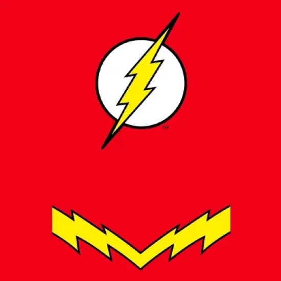 Boys' DC Comics The Flash Cosplay Hooded Sweatshirt - Red image {5}