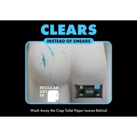 Dude Wipes Fragrance Free Flushable Wipes - 8pk/48ct image {2}