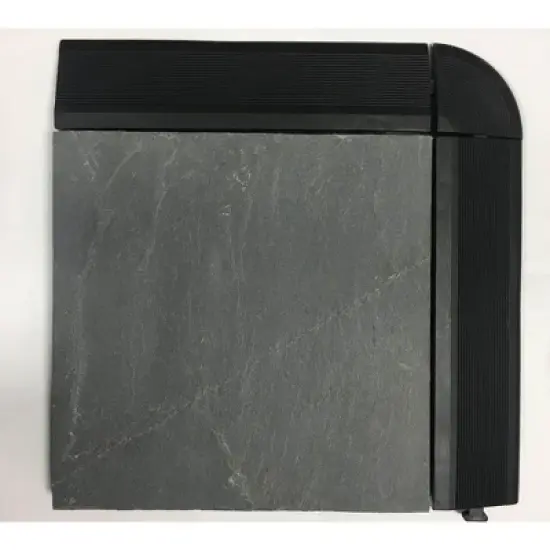 Courtyard Casual Tile Edge Kit (Black), 20 Edge and 4 Corners image {6}