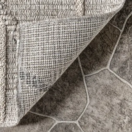 nuLOOM Crissy Contemporary High-Low Indoor/Outdoor Area Rug image {6}